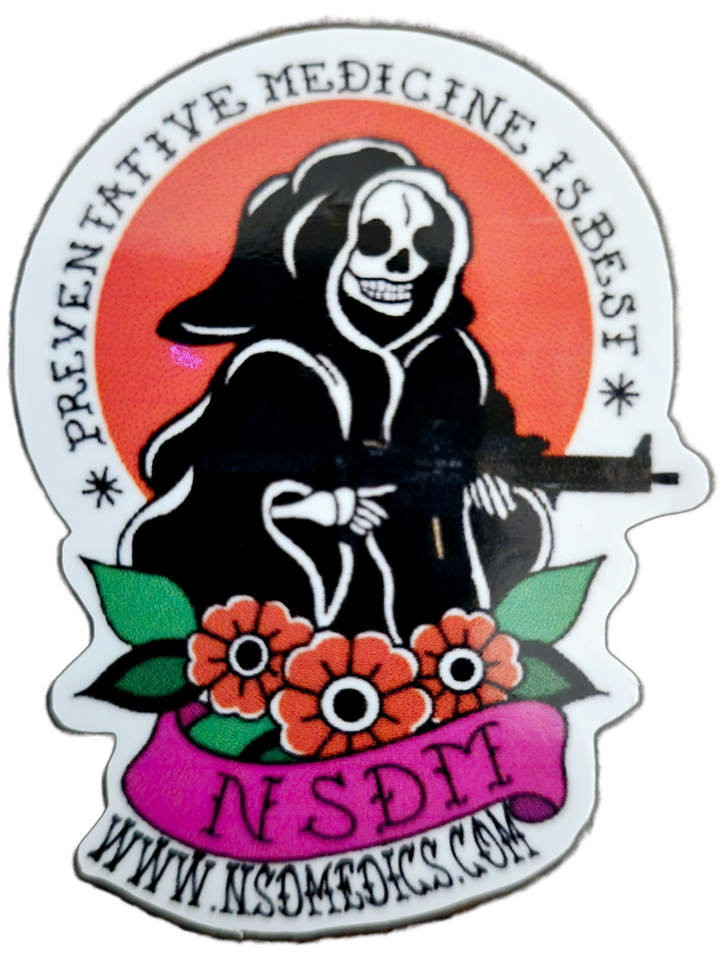 NSDM Reaper Stickers