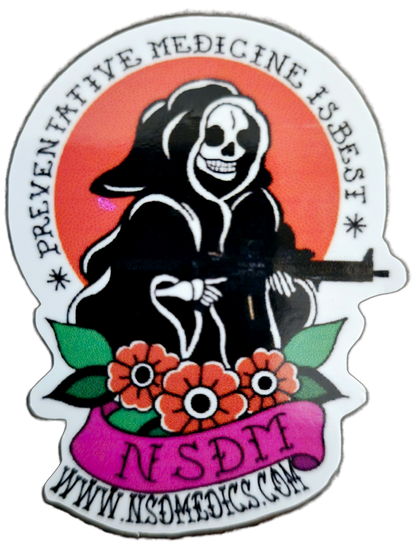 NSDM Reaper Stickers